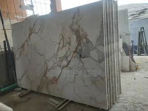 Ocean Gold Marble Slab for Kitchen Top and Dining Table