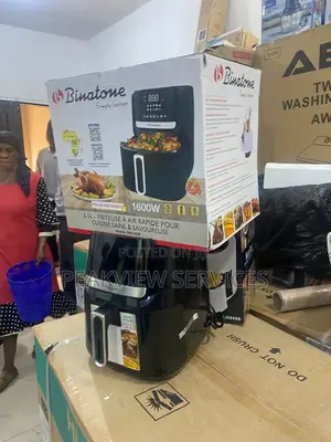 Binatone 6.5l Air Fryer Multicooking Modes Adjustable Heat