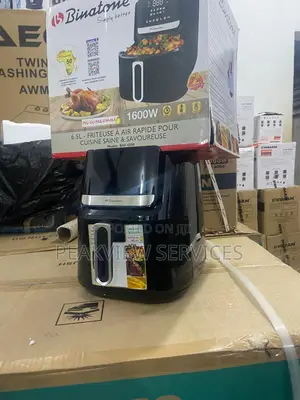 Easy Touch Control With Timer Function Airfryer Binatone Product 6.5l
