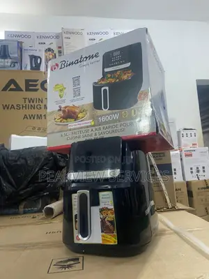 Crispy Taste With Less Grease Airfryer Binatone 6.5l
