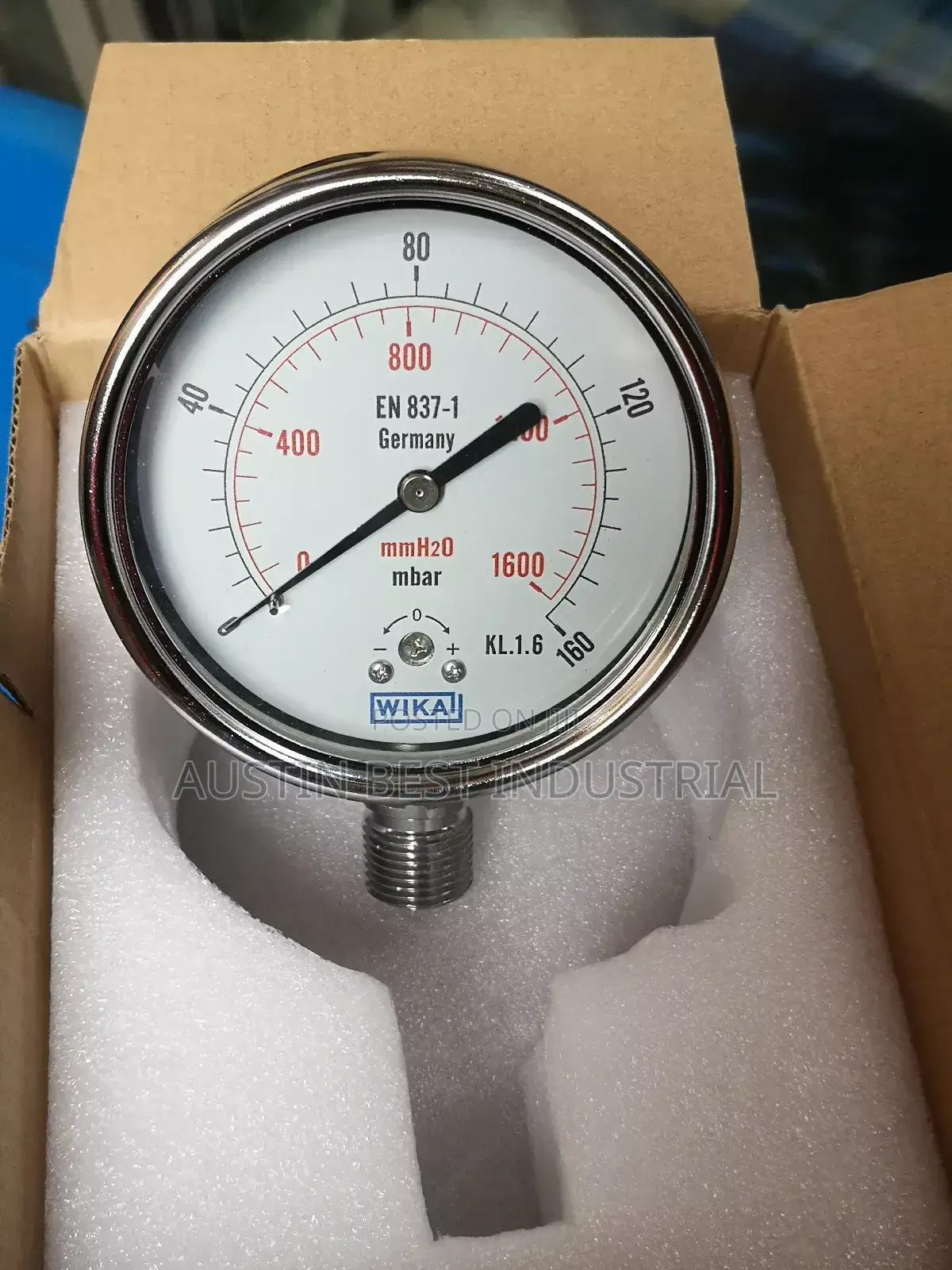 4" Gauge 160mbar