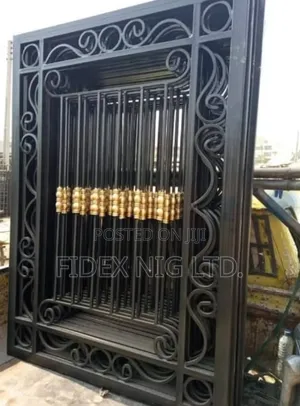 Wrought Iron Window Budglary Design