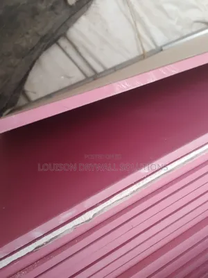 Pink Gypsum Board(Fire Proof)