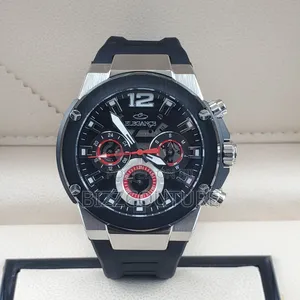 Original Elegance Black Strap, Chronograph, Mechanical Watch