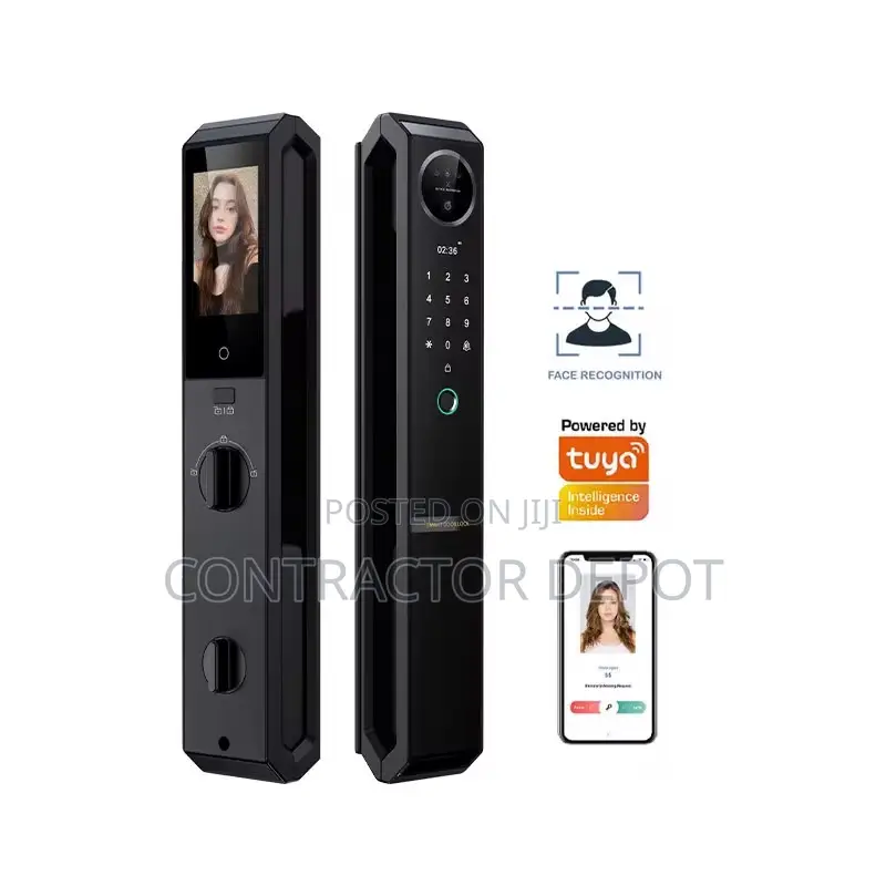 Automatic High Security Push Pull Intercom Smart Locks