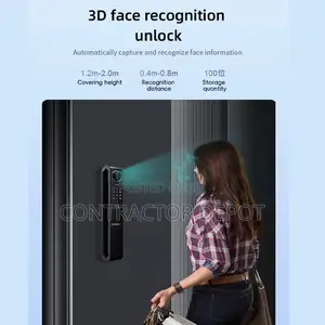 Automatic High Security Push Pull Intercom Smart Locks