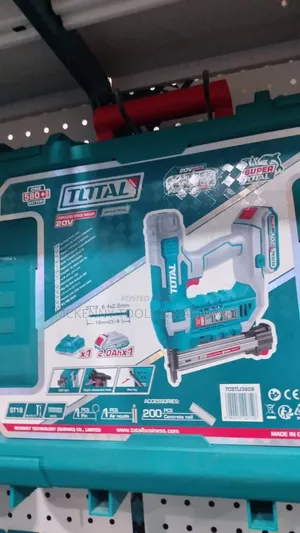 Total Tcstli3808 Cordless Brad Nailer Kit.