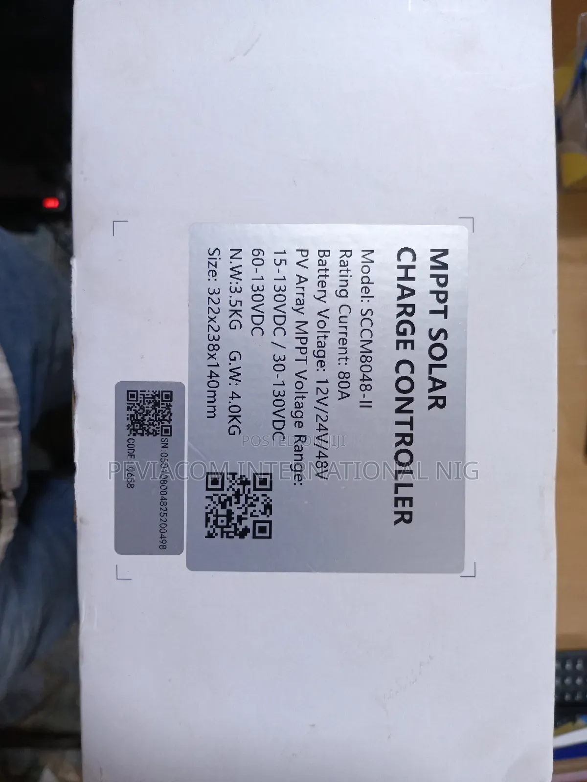 Felicity 48v/80a Charge Controller