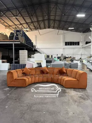 Elegant 6-Seater U-Shaped Sectional Sofa