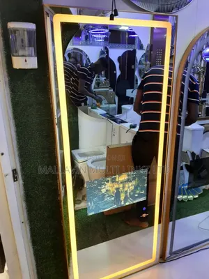 Salon Mirrors With Tv And With Led Lights