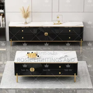 Latest Media Console Center Table With Cabinet