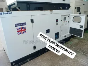 Brand New Perkins 100kva Soundproof Diesel Silent Lister Generator