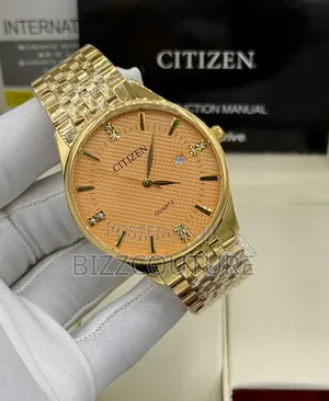Original Citizen Gold Stainless Steel, Calendar Watch in Store