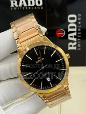 Original Rado Gold Stainless Steel, Calendar, Quartz Watch