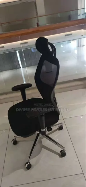 Authentic Fabric Director Chair With Headrest