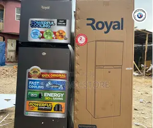 Royal Refrigerator Double Door.150l