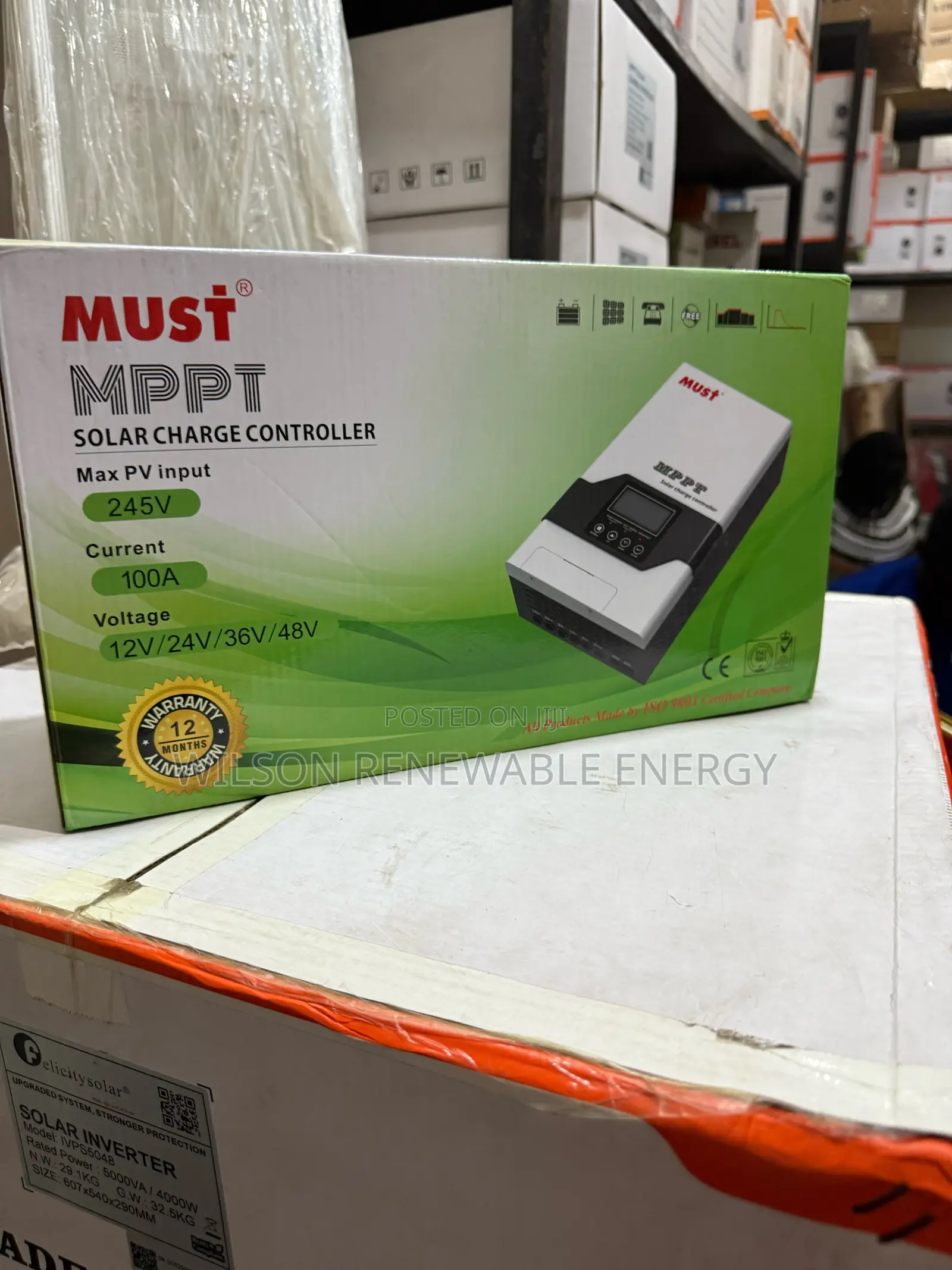 100a Must Charge Controller