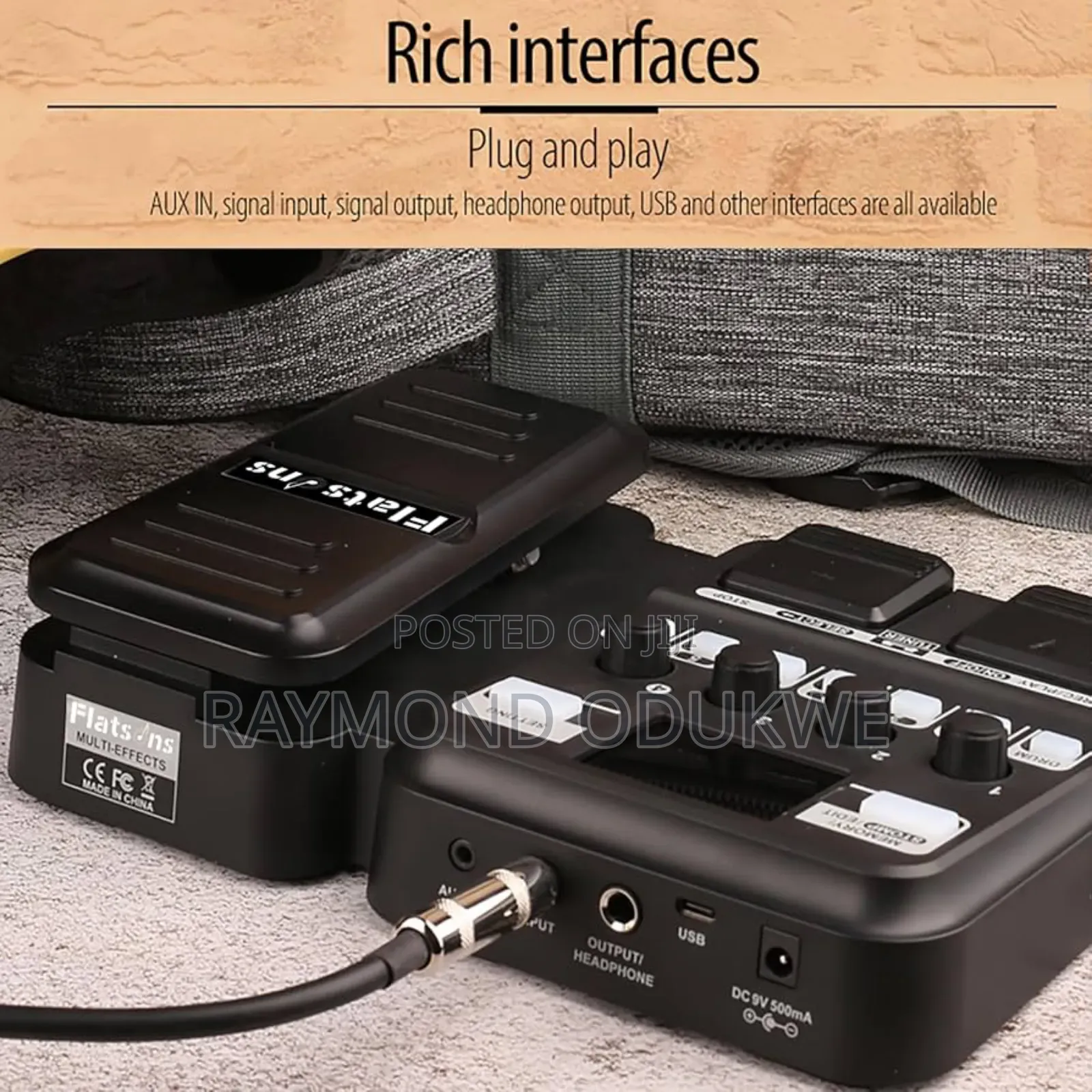 Professional Multi Guitar Effect Pedals