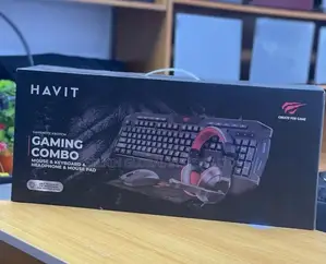 Havit 4in1 Wired Gaming Combo Set (Keyboard,Headset Mouse And Pad)