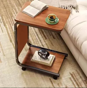 Nordic Coffee and Laptop Table With Trolley