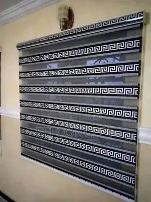 Day And Night Window Blind - Black And White Attractive Design