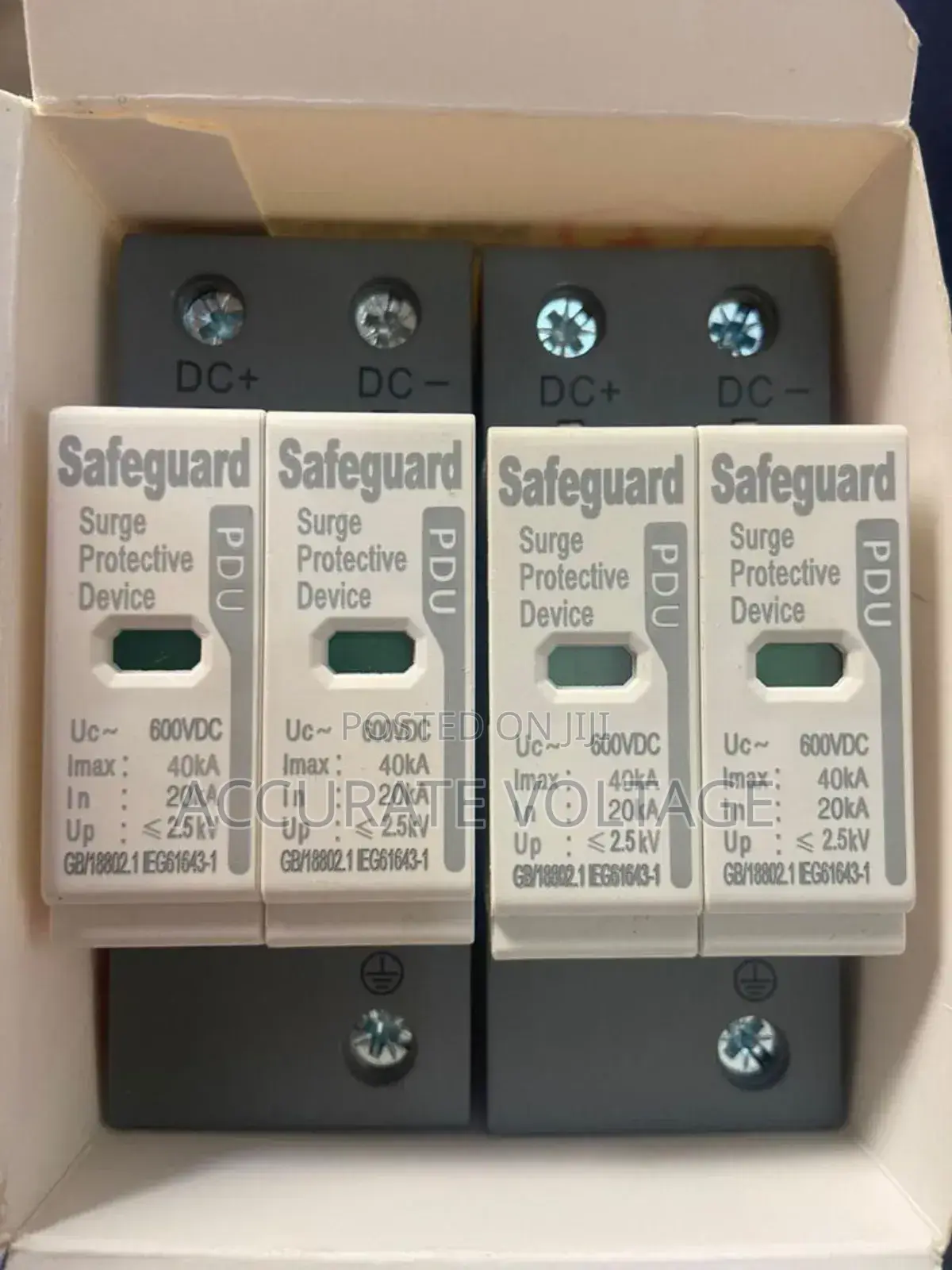 2p 600v Dc Surge Protector
