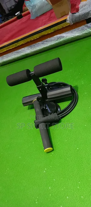 Sit Up Assist With Resistant Rope