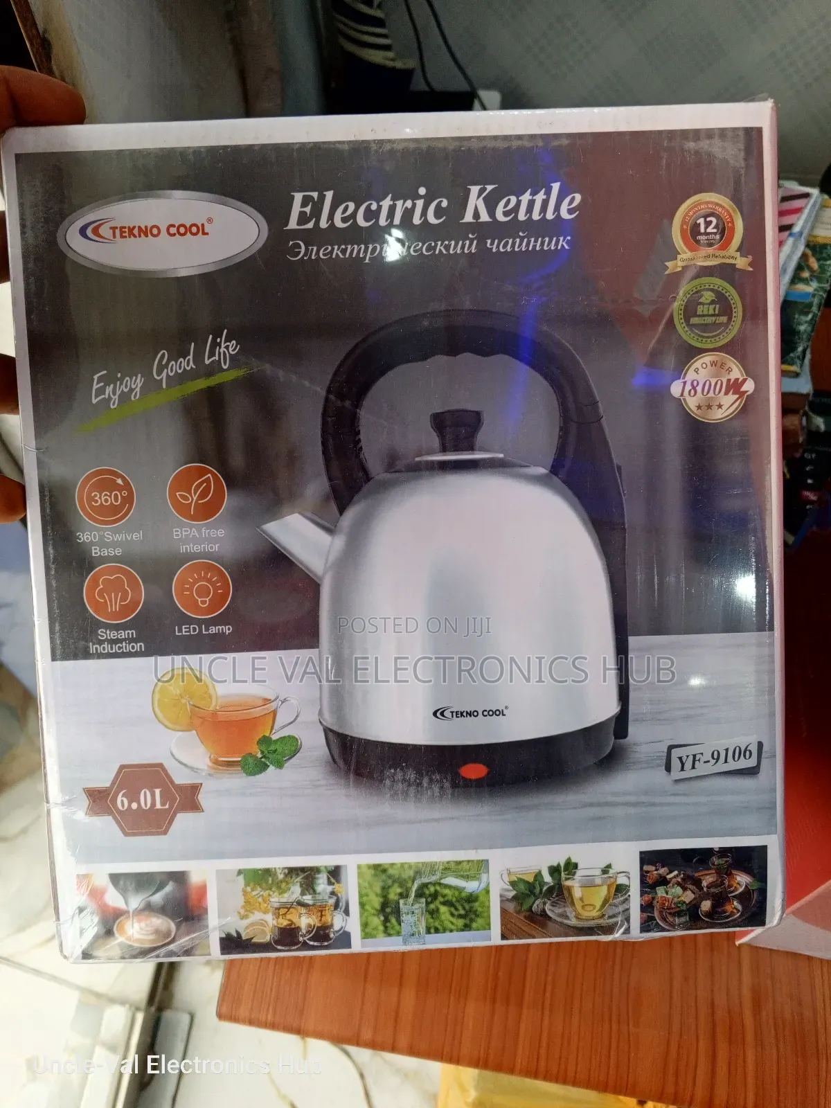 Teknocool 6l Electric Kettle