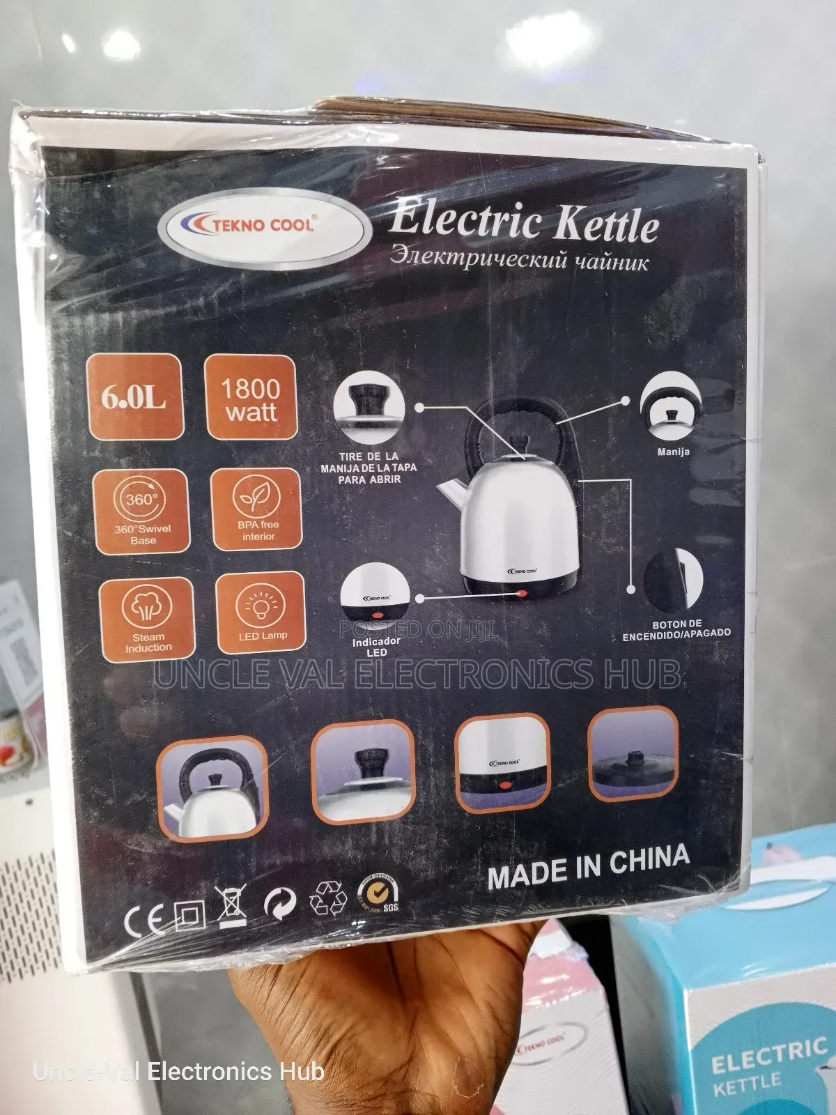 Teknocool 6l Electric Kettle