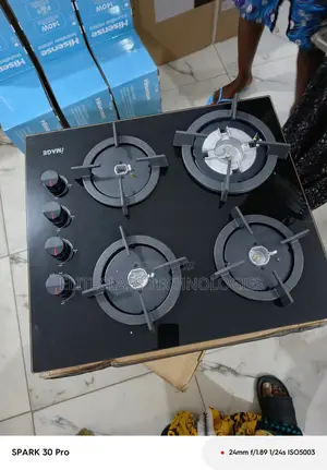 Igniteflow Image Inbuilt 4 Gas Burner Hob.