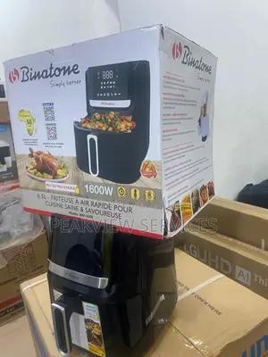 Binatone 6.5l Xl Air Fryer – Oil-Free, Grill Babecue ,Bake
