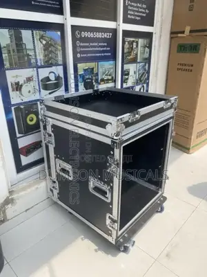 12 Units Amplifier Rack Double Board, Movable 12u Amprack