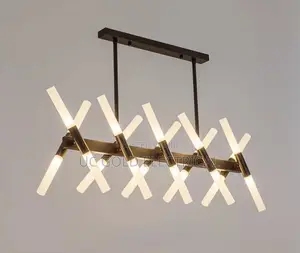 Modern Gold Black Metal G4 Led Chandelier Living Roomshades Chandelier