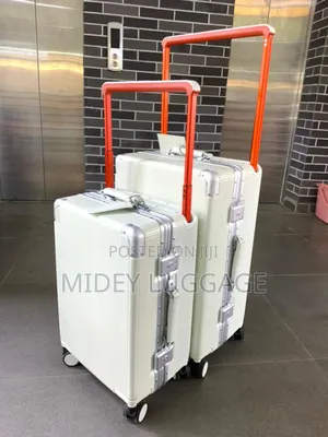 Luxury Set of 2 Aluminum Luggage Traveling Box