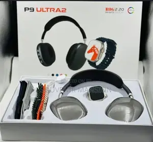 P9 Ultra 2 Smart Watch and Earphone