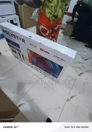 Polystar 50′′ Smart Tv With Netflix Youtube Apps