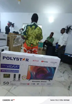 Polystar 50′′ Smart Tv – Stylish Durable Pv-Tg50hdvid