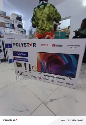 Polystar Pv-Tg50uhdvid – 50 Inches Android Smart Tv