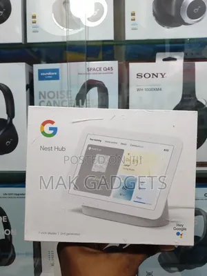Google Nest Hub 7” Smart Display With Google Assistant (2nd Gen)
