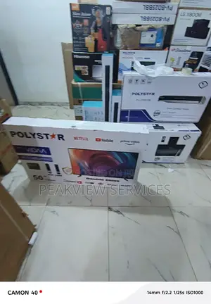 Polystar 50′′ Smart Uhd Tv With Netflix, Youtube Prime Video