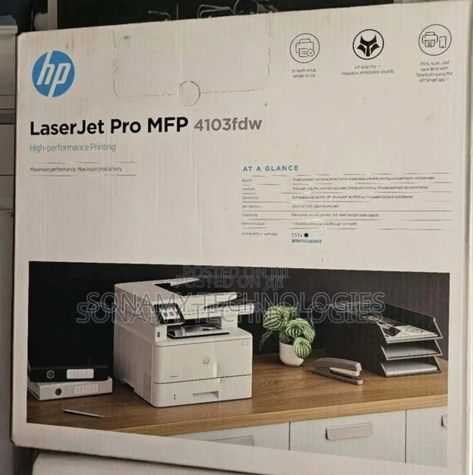 Hp Printer Laserjet MFP Pro 4103dw