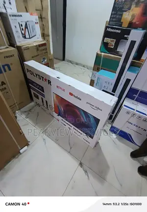 Polystar 50 Inches Smart Tv – Durable Glass Screen Pv-Tg50hdvid