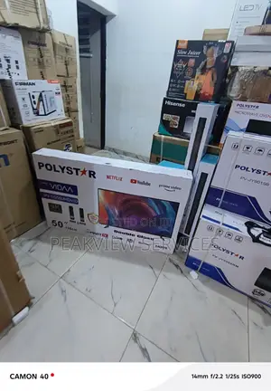 Polystar 50 Inches Smart Uhd Tv – Cinema Experience at Home