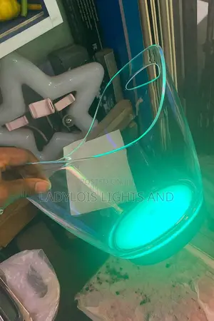 Transparent Led Light Ice Bucket