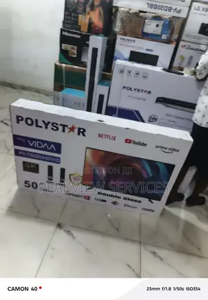 Polystar 50 Inches Smart Uhd Tv With Crystal-Clear Images