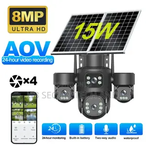 Solar CCTV Camera With High Human Detection