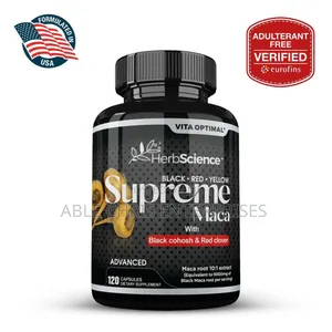 Vita Optimal Herbscience Supreme Maca Dietary Supplement.