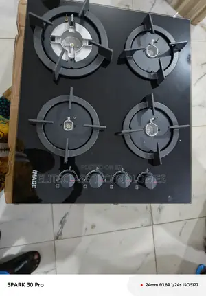 Ecoflame Image Inbuilt 4 Gas Burner Hob