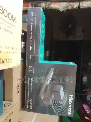 Hisense 340w Soundbar With Wireless Streaming and Hdmi Sound System