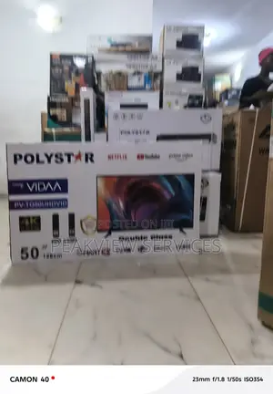 Polystar 50 Inches Smart Uhd Tv – Perfect Clarity, Perfect Sound